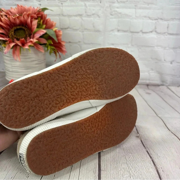 superga faux fur beige fashion sneakers EU 38 USA 7.5 - Picture 4 of 8